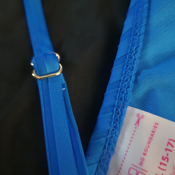 No Boundaries Blue Bikini Top - Picture 4 of 5